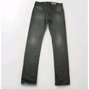 AG Adriano Goldschmied Aged Womens The Matchbox Slim Straight Blue Jeans Size 29